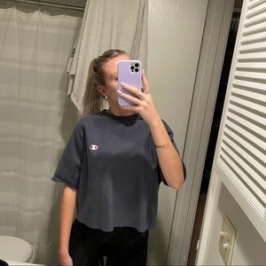 Champion cropped crewneck